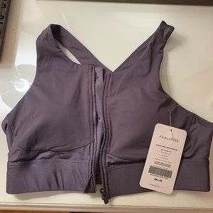Fabletics Bra, Ellie High Support Sports Front Zip
